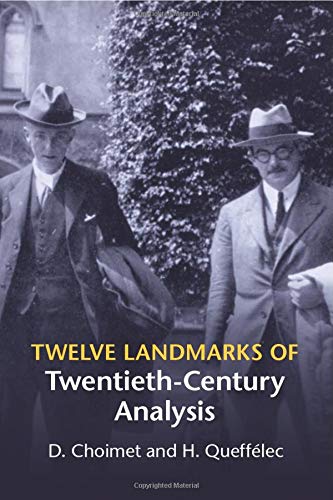 Beispielbild fr Twelve Landmarks of Twentieth-Century Analysis zum Verkauf von Blackwell's