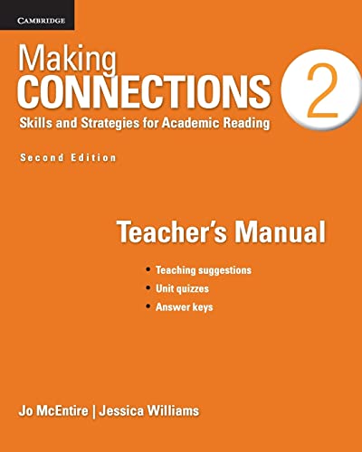Stock image for Making Connections Level 2 Teacher's Manual: Skills and Strategies for Academic Reading for sale by GoldenWavesOfBooks