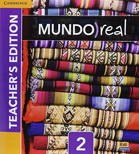 Beispielbild fr Mundo Real Level 2 Teacher's Edition plus ELEteca Access and Digital Master Guide (Spanish Edition) zum Verkauf von ThriftBooks-Dallas