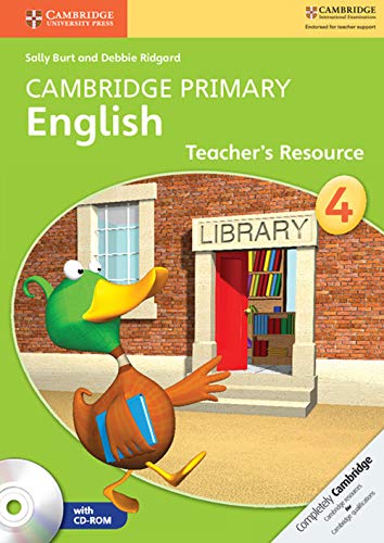 Beispielbild fr Cambridge Primary English Stage 4 Teacher's Resource Book with CD-ROM zum Verkauf von WorldofBooks