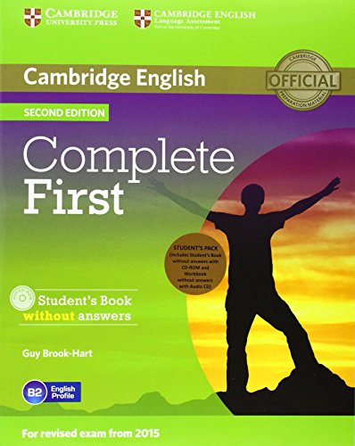 Imagen de archivo de Complete First Student's Pack (Student's Book without Answers with CD-ROM, Workbook without Answers with Audio CD) a la venta por medimops