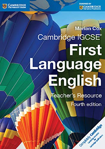 Beispielbild fr Cambridge IGCSE First Language English Teacher's Resource (Cambridge International IGCSE) zum Verkauf von WorldofBooks