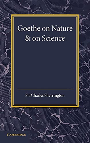 Beispielbild fr Goethe on Nature and on Science zum Verkauf von Books Puddle