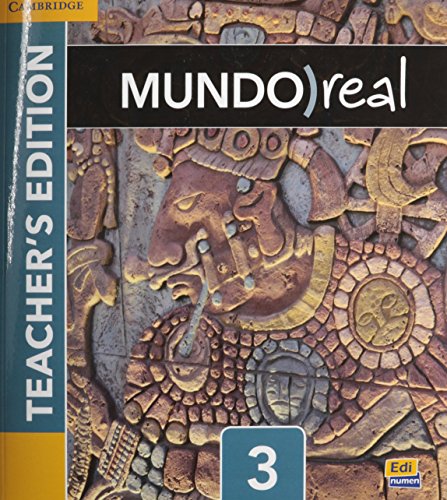 Beispielbild fr Mundo Real Level 3 Teacher's Edition plus ELEteca Access and Digital Master Guide (Spanish Edition) zum Verkauf von Fourstar Books