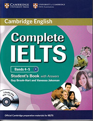 9781107654877: Complete IELTS Bands 4-5: Students Book with Answers (PB + 2 ACDs + 1 CD-ROM)