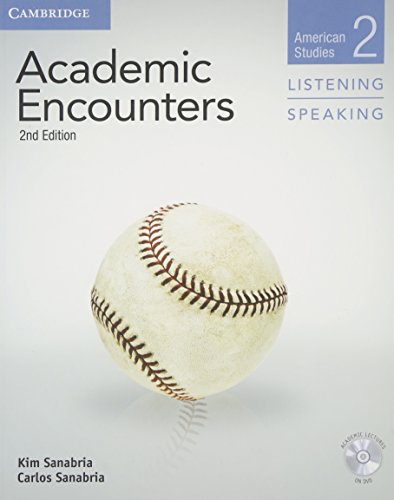 Beispielbild fr Academic Encounters Level 2 Student's Book Listening and Speaking with DVD: American Studies zum Verkauf von Book Deals