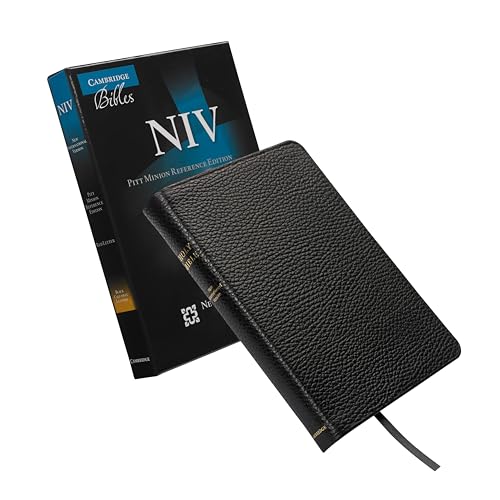 9781107655232: NIV Pitt Minion Reference Bible, Black Calf Split Leather, Red-letter Text, NI444:XR