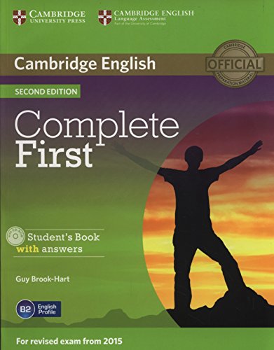 Imagen de archivo de Complete First Student's Book with Answers with CD-ROM a la venta por WorldofBooks