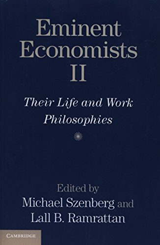 Stock image for Eminent Economists II : Their Life and Work Philosophies for sale by Better World Books