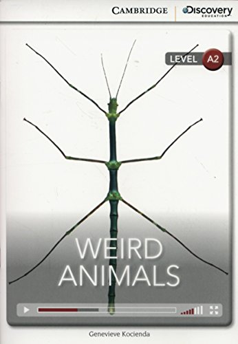 Stock image for Weird Animals Low Intermediate Book with Online Access: level A2 (Cambridge Discovery Interactive Readers) for sale by AwesomeBooks