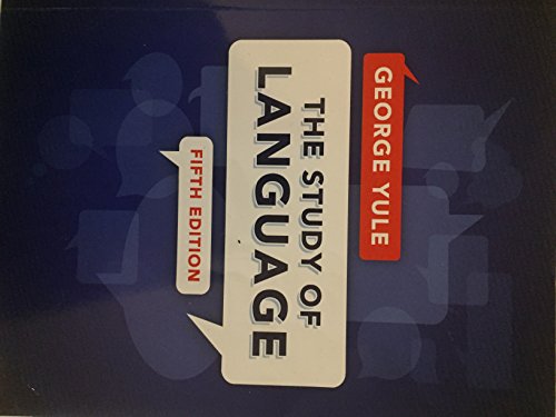 Imagen de archivo de The Study of Language a la venta por Reliant Bookstore