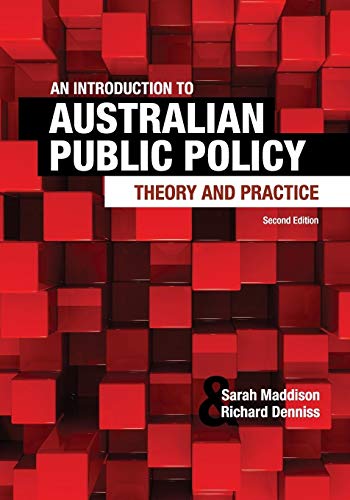 An Introduction to Australian Public Policy (9781107658257) by Maddison, Sarah