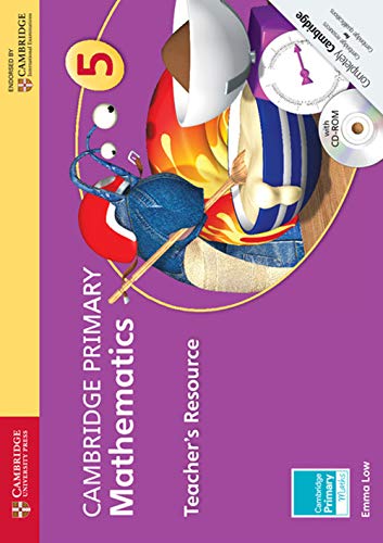 9781107658547: Cambridge Primary Mathematics. Teacher's Resource Book 5. Con CD-ROM