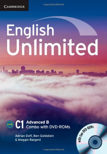 Stock image for English Unlimited Advanced B Combo with 2 DVD-ROMs for sale by AwesomeBooks