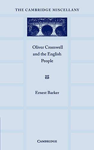 Stock image for Oliver Cromwell and the English People (The Cambridge Miscellany) for sale by Chiron Media