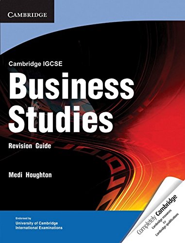 Stock image for Cambridge IGCSE Business Studies Revision Guide (Cambridge International IGCSE) for sale by WorldofBooks