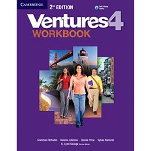 Imagen de archivo de Ventures Level 4 Workbook with Audio CD a la venta por Bahamut Media