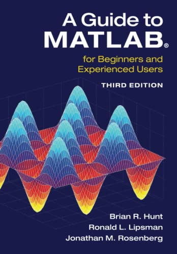 Imagen de archivo de A Guide to MATLAB a la venta por Textbooks_Source