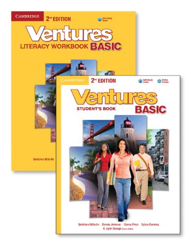 9781107662230: Ventures Basic Literacy Value Pack (Student's Book with Audio CD and Workbook with Audio CD)