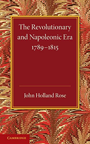 9781107662322: The Revolutionary and Napoleonic Era 1789–1815 (Cambridge Historical Series)