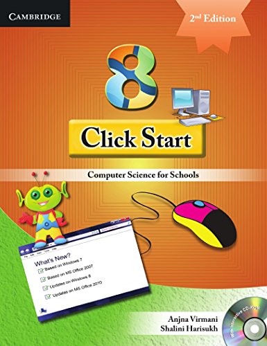 Stock image for Click Start Level 8 Student's Book with CD-ROM: Computer Science for Schools (CBSE - Computer Science) for sale by AwesomeBooks