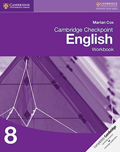 Beispielbild fr Cambridge Checkpoint English Workbook 8 (Cambridge International Examinations) zum Verkauf von WorldofBooks