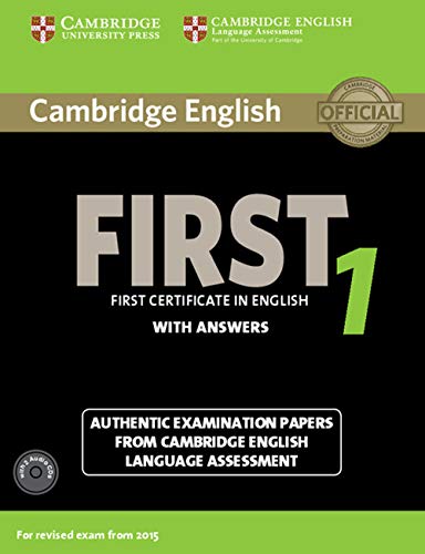 Beispielbild fr Cambridge English First 1 for Revised Exam from 2015 Student's Book Pack (Student's Book with Answers and Audio CDs (2)): Authentic Examination Papers (Fce Practice Tests) zum Verkauf von medimops