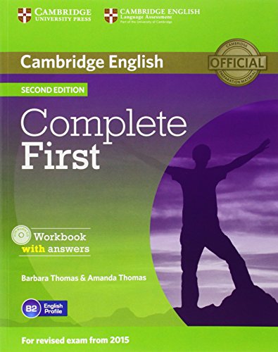 Imagen de archivo de Complete First Workbook with Answers with Audio CD a la venta por AMM Books