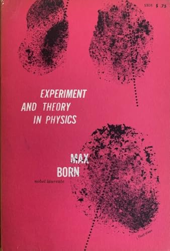 Imagen de archivo de Experiment and Theory in Physics a la venta por GF Books, Inc.