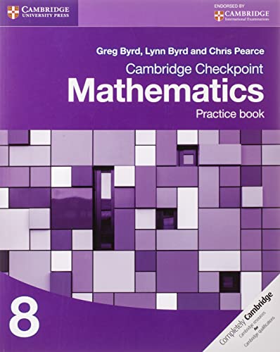 Stock image for Cambridge Checkpoint Mathematics Practice Book 8 (Cambridge International Examinations) for sale by Book Deals