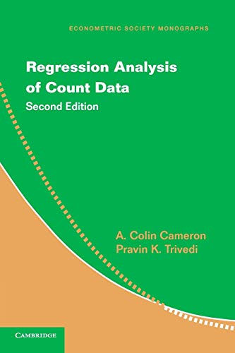 Imagen de archivo de Regression Analysis of Count Data (Econometric Society Monographs, Series Number 53) a la venta por Sunshine State Books