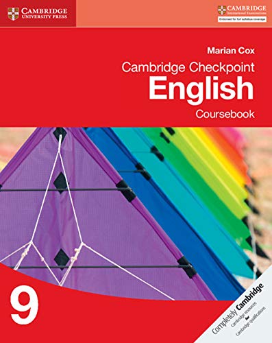 Beispielbild fr Cambridge Checkpoint English Coursebook 9 (Cambridge International Examinations) zum Verkauf von AMM Books