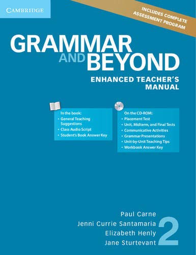 Stock image for Grammar and Beyond Level 2 Enhanced Teacher's Manual with CD-ROM for sale by SecondSale
