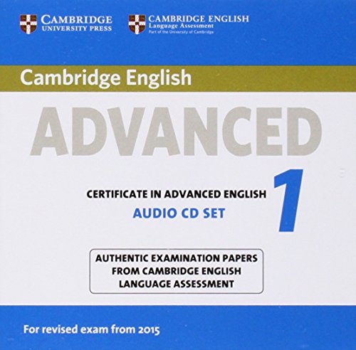 9781107668041: Cambridge English Advanced 1 for Revised Exam from 2015 Audio CDs (2): Authentic Examination Papers from Cambridge English Language Assessment (CAE Practice Tests)