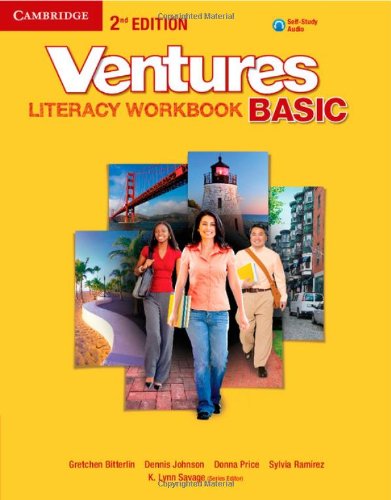 9781107668591: Ventures Basic Literacy Workbook with Audio CD