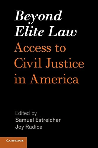 9781107668621: Beyond Elite Law: Access to Civil Justice in America