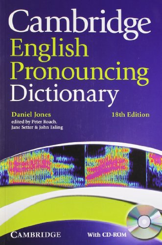 Stock image for Cambridge English Pronouncing Dictionary (with CD) for sale by dsmbooks