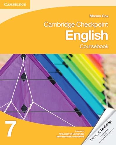Beispielbild fr Cambridge Checkpoint English Coursebook 7 (Cambridge International Examinations) zum Verkauf von WorldofBooks