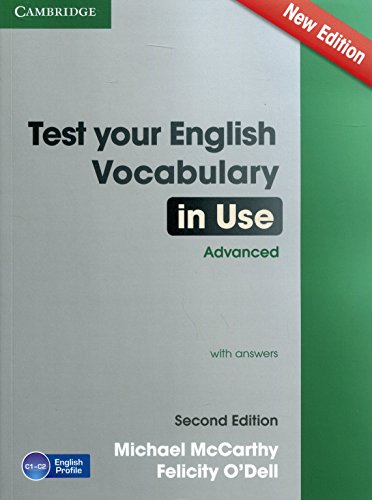 Beispielbild fr Test Your English Vocabulary in Use Advanced with Answers zum Verkauf von GF Books, Inc.