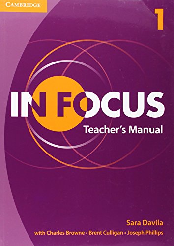 Beispielbild fr In Focus Level 1 Teacher's Manual zum Verkauf von Bahamut Media