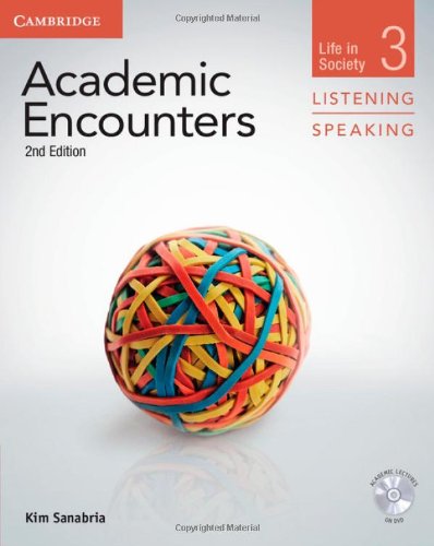 9781107673144: Academic Encounters Level 3 Student's Book Listening and Speaking with DVD: Life in Society