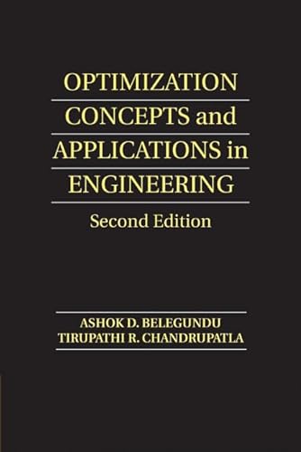 Stock image for Optimization Concepts and Applications in Engineering for sale by Books Unplugged