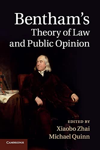 9781107674301: Bentham's Theory of Law and Public Opinion