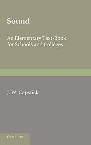 Beispielbild fr Sound: An Elementary Text-Book for Schools and Colleges zum Verkauf von Chiron Media