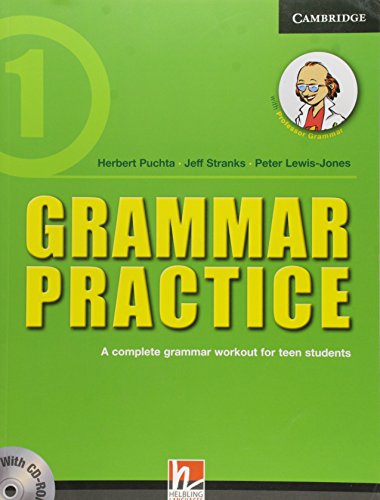 Imagen de archivo de Grammar Practice Level 1 Paperback with CD-ROM: A Complete Grammar Workout for Teen Students a la venta por AwesomeBooks