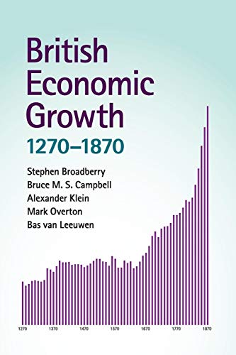 Beispielbild fr British Economic Growth, 1270-1870 zum Verkauf von Phatpocket Limited