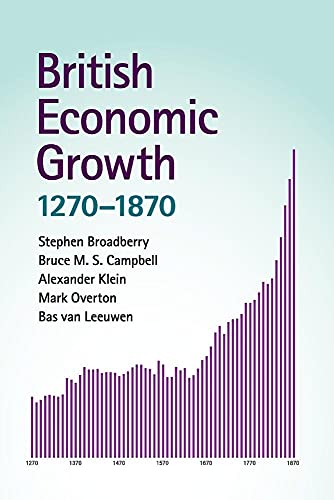 Imagen de archivo de British Economic Growth, 1270-1870 a la venta por Phatpocket Limited