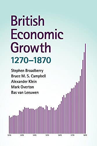 Stock image for British Economic Growth, 1270-1870 for sale by Phatpocket Limited