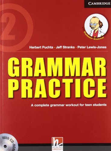 Imagen de archivo de Grammar Practice Level 2 Paperback with CD-ROM: A Complete Grammar Workout for Teen Students a la venta por AMM Books