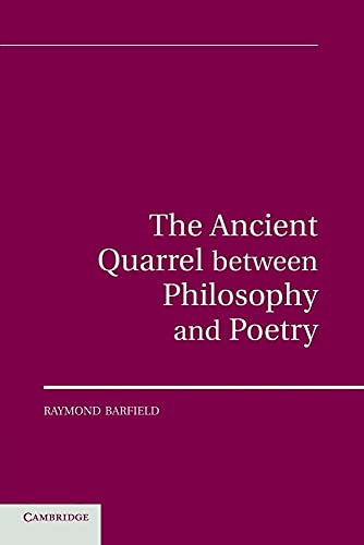 9781107677845: The Ancient Quarrel Between Philosophy and Poetry